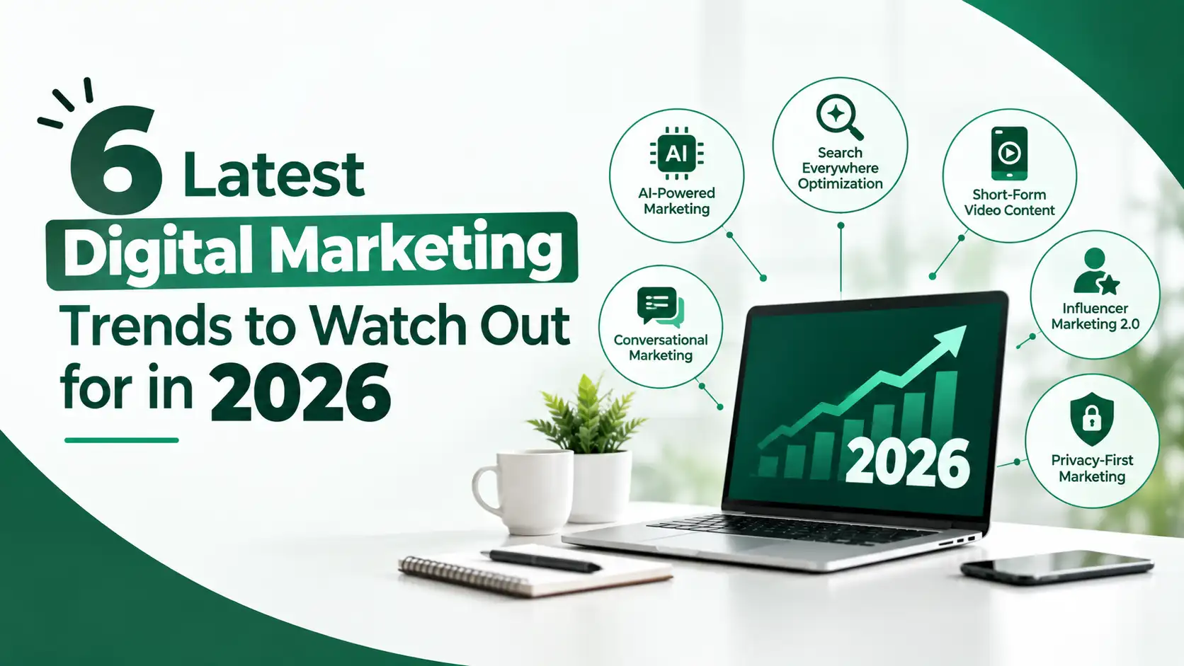 6 Latest Digital Marketing Trends to Watch Out for in 2026