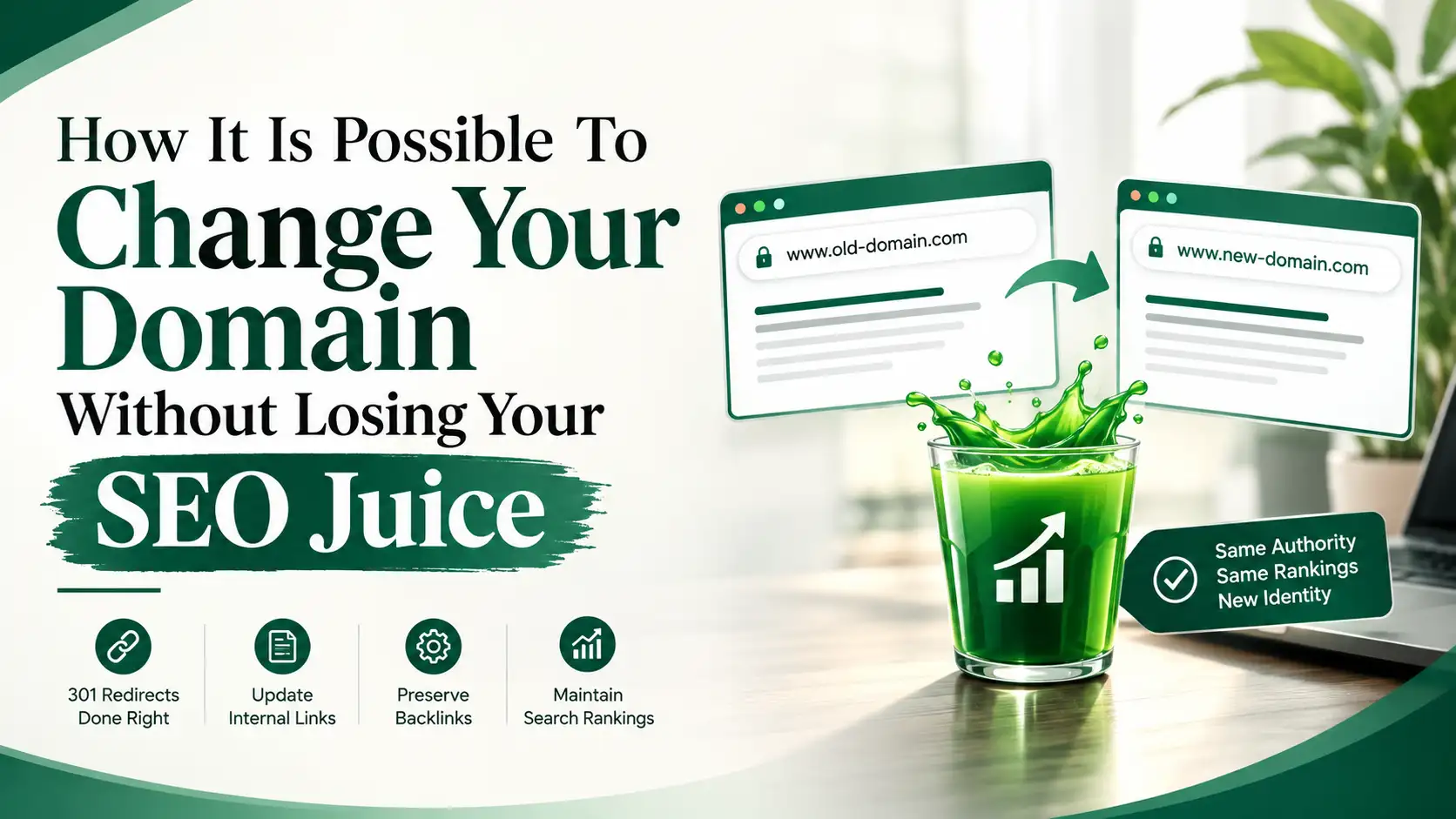 How It Is Possible To Change Your Domain Without Losing Your SEO Juice